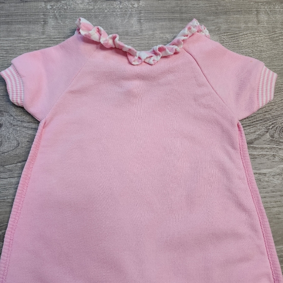 VINTAGE BUSTER BROWN Pink Bunny & Hearts Onesie - Picture 10 of 11